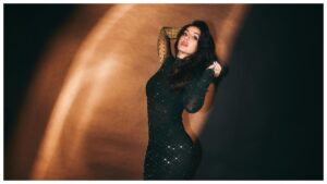 Nora Fatehi’s Gorgeous Look – Actress Flaunt in Perfect Body with Shiny Black Bodycon Dress