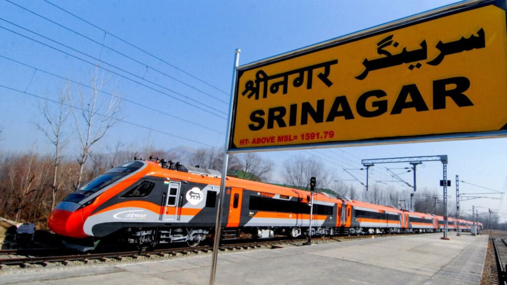 srinagar vande bharat