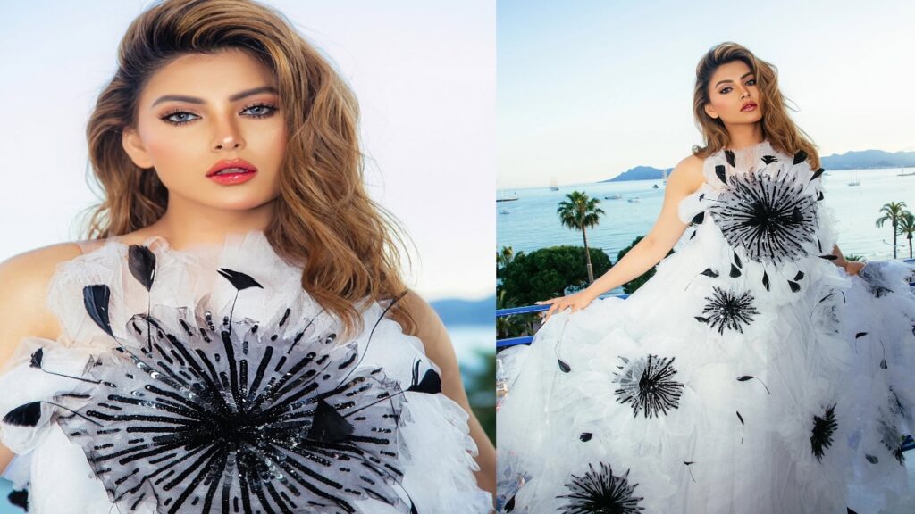 Urvashi Rautela Breaks the Internet with Bold Black & White Gown – See Hot Pics Now