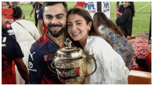 Virat Kohli Tearful Celebration with Anushka Sharma Goes Viral, See Pictures