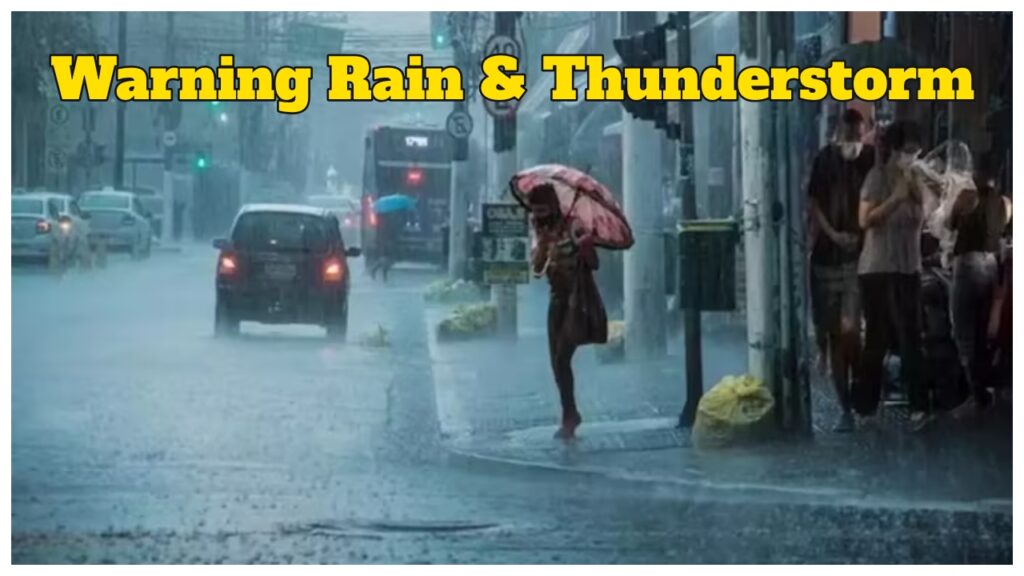 Monsoon Alert – Heavy to Very Heavy Rain Alert, thunderstorms & lightning in 15 States for next 48 Hours