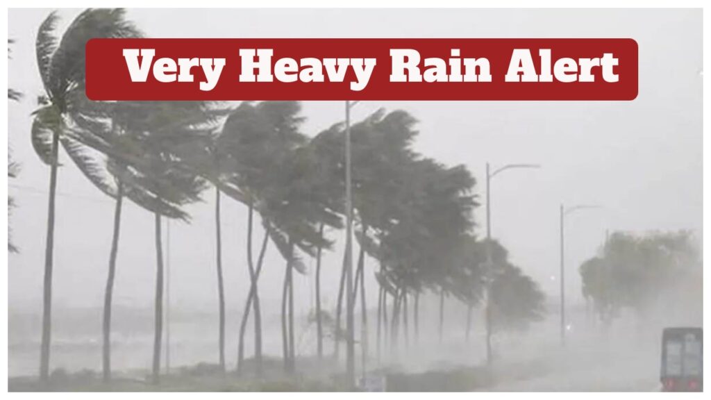 Monsoon Alert – Heavy to Very Heavy Rain & Thunderstorms Alert in 7 States For Next 48 Hours