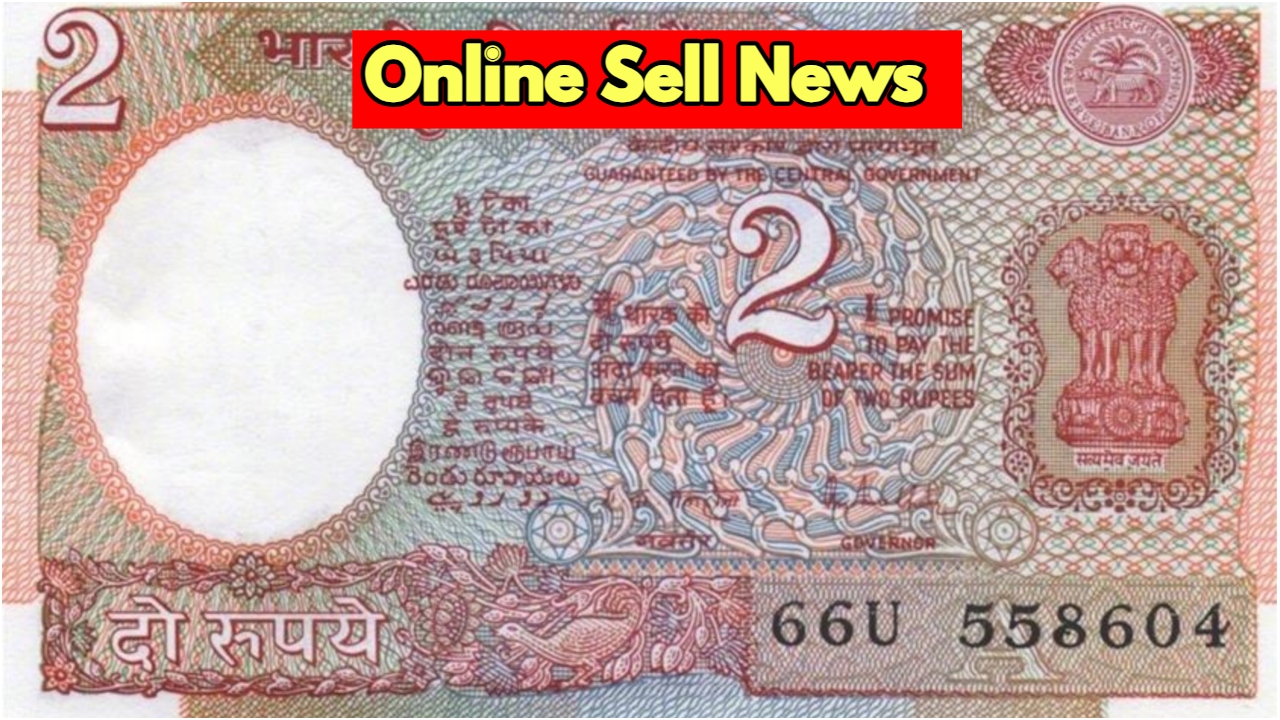 Sell ​​2 Rupee note