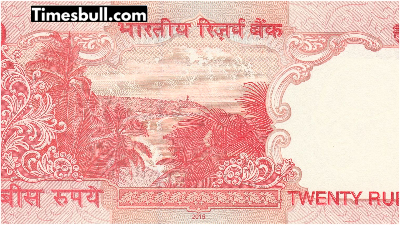 Sell pink 20 rupee note...