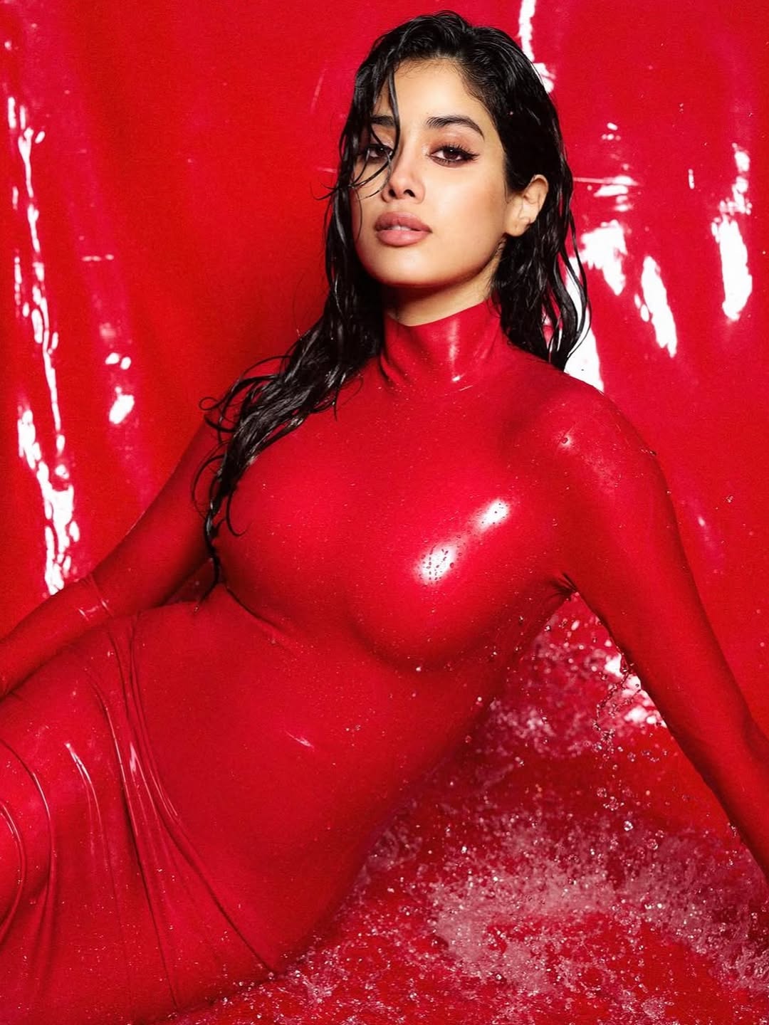 Janhvi Kapoor Turns Up the...