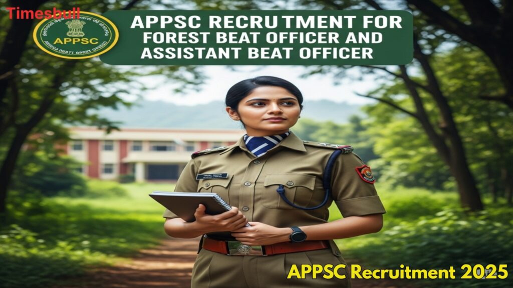 APPSC Forest Jobs 2025: Check Eligibility, Salary, and How to Apply Online