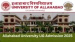 Allahabad University UG Admissions 2025