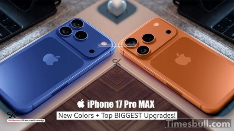 Apple iPhone 17 Pro Max Price, Release Date, Preorder in India, Key Specifications & 120Hz Display