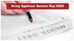 Army Agniveer Answer Key 2025