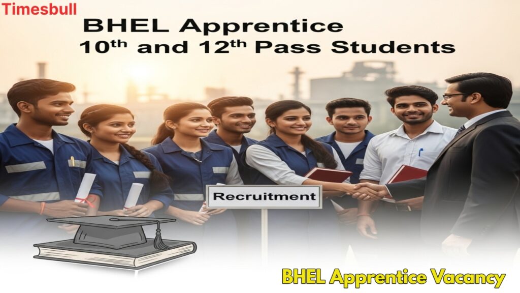 BHEL Apprentice Jobs 2025: No Exam, Direct Selection on Merit – Great Opportunity for 10th & 12th Pass