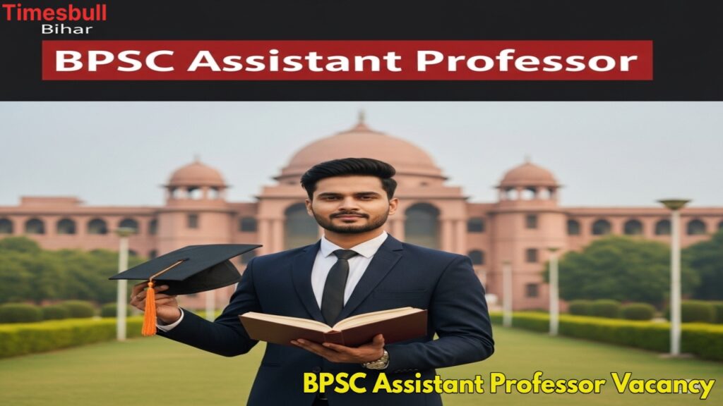 Government Job Alert: BPSC Invites Applications for Assistant Professor Posts, Check Eligibility & Apply Now