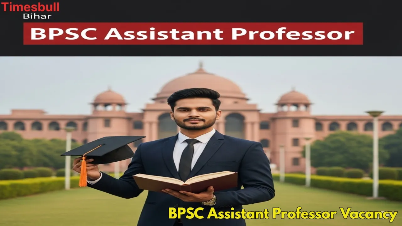 Bpsc Assistant Professor Vacancy
