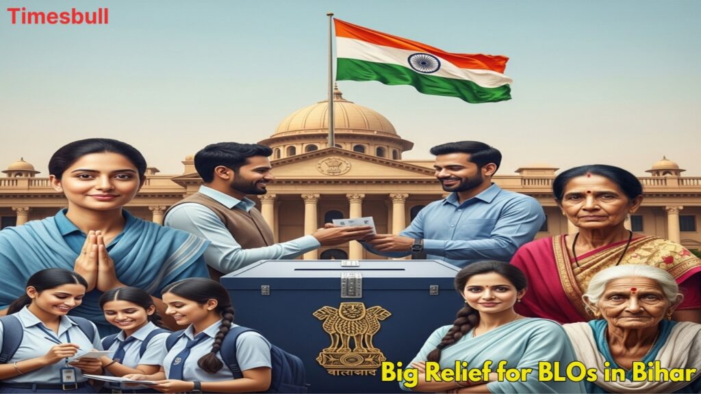 Big Relief for BLOs in Bihar