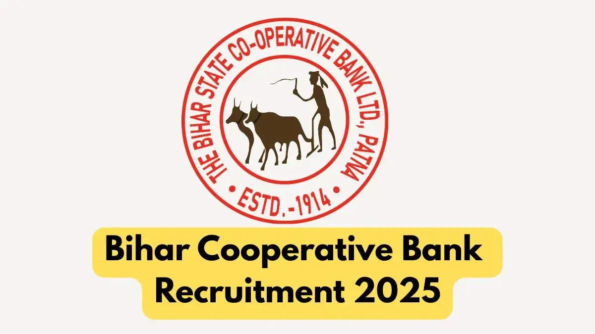 Bihar State Cooperative Bank Recruitment 2025