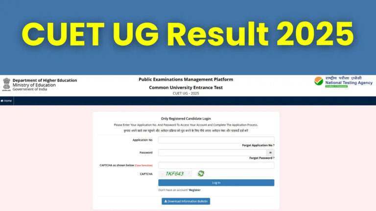 CUET UG Result 2025