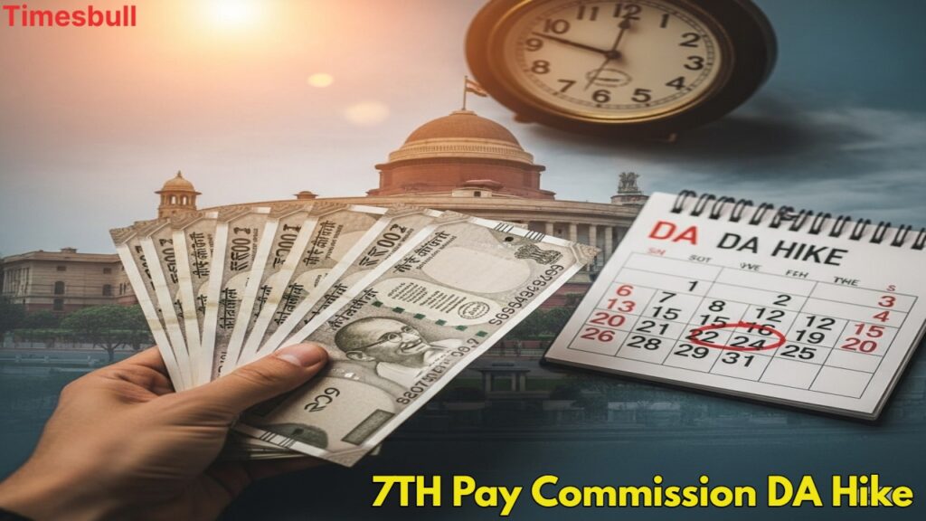 7th Pay Commission: DA Hike Likely in July 2025, Expected to Rise from 55% to 58% or 59%