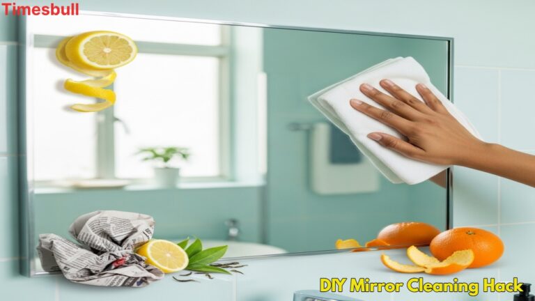 Amazing ‘Kitchen Waste’ Trick Will Make Your Bathroom Mirror Sparkle Like New