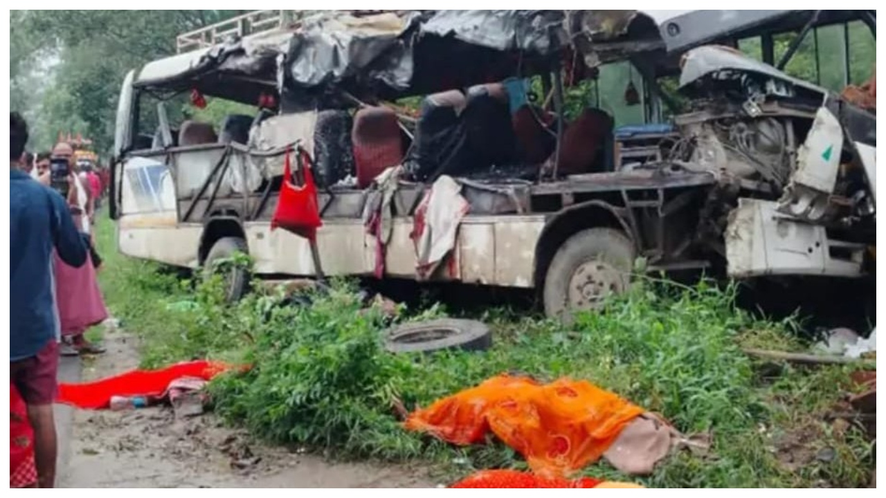 Deoghar Bus Accident – Inside...