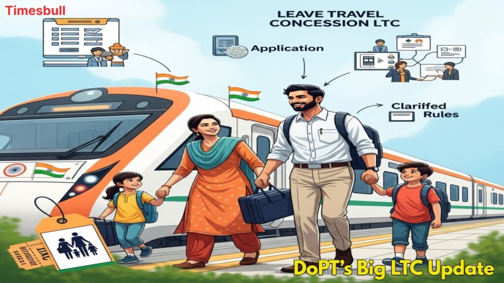LTC Latest Update 2025: DoPT Clarifies Rules for Family Members, Income Limits & Travel Eligibility