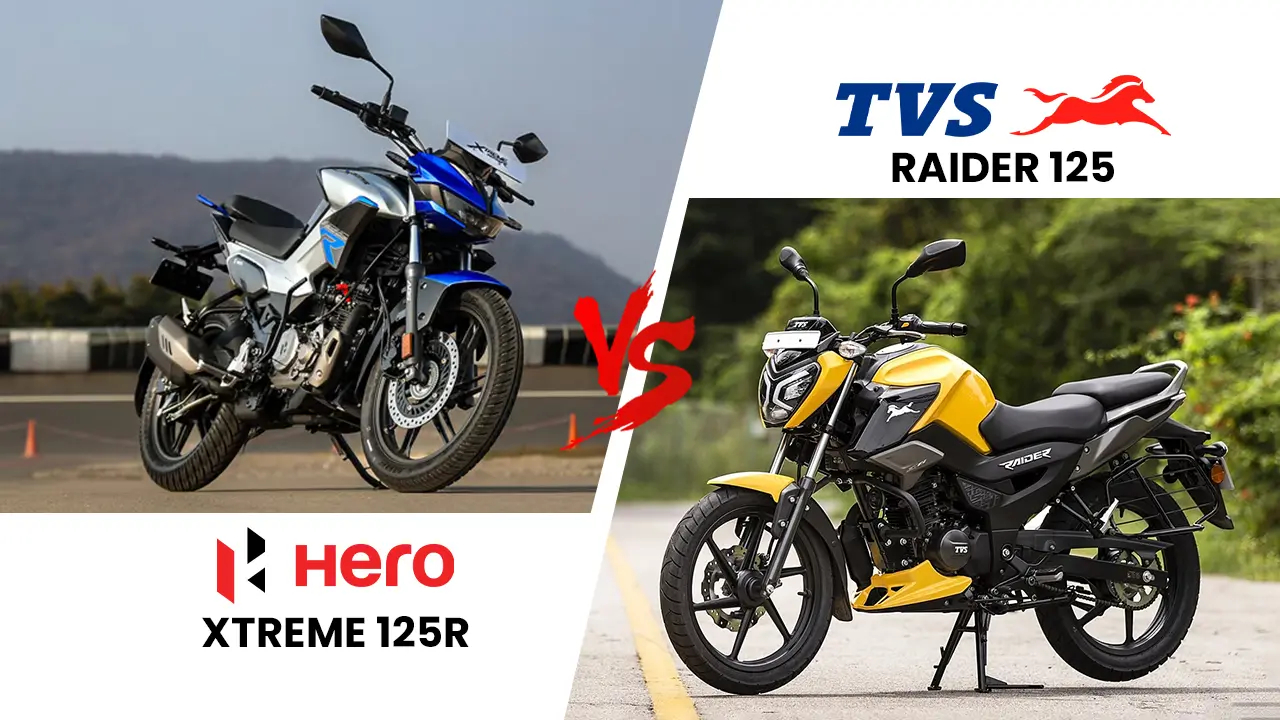 Hero Xtreme 125R vs TVS Raider 