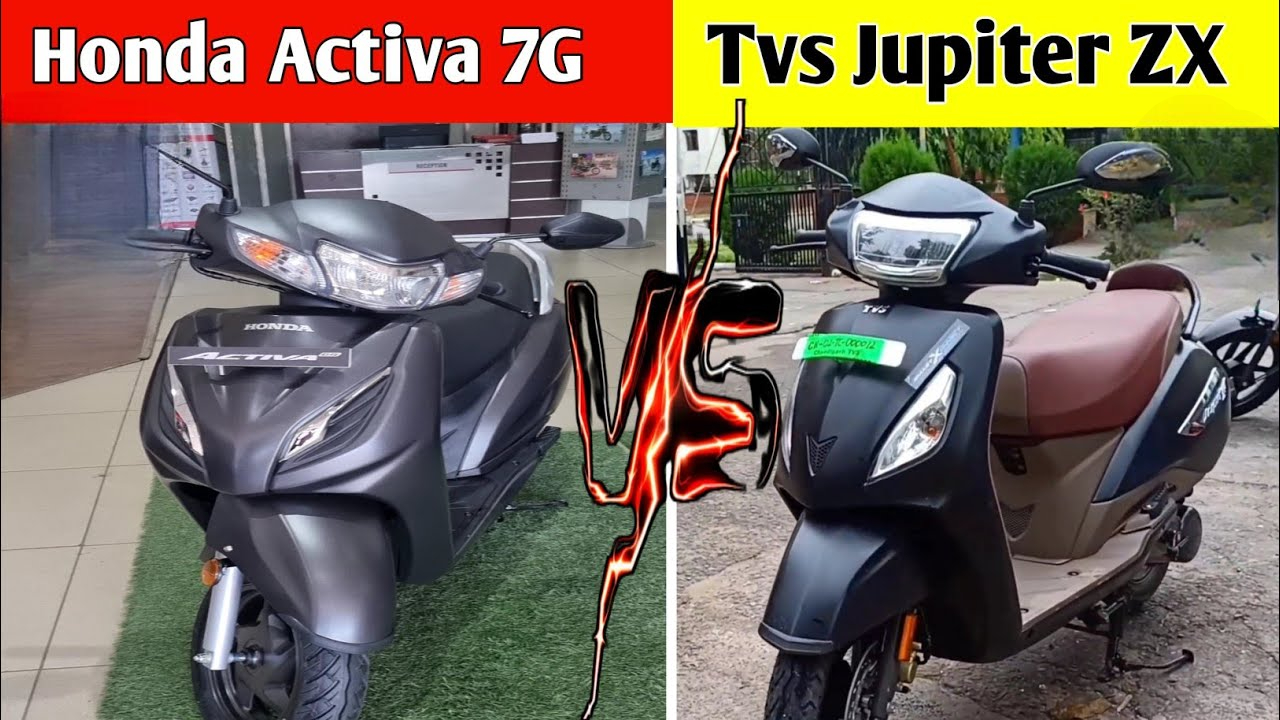 Honda Activa 7G vs TVS...