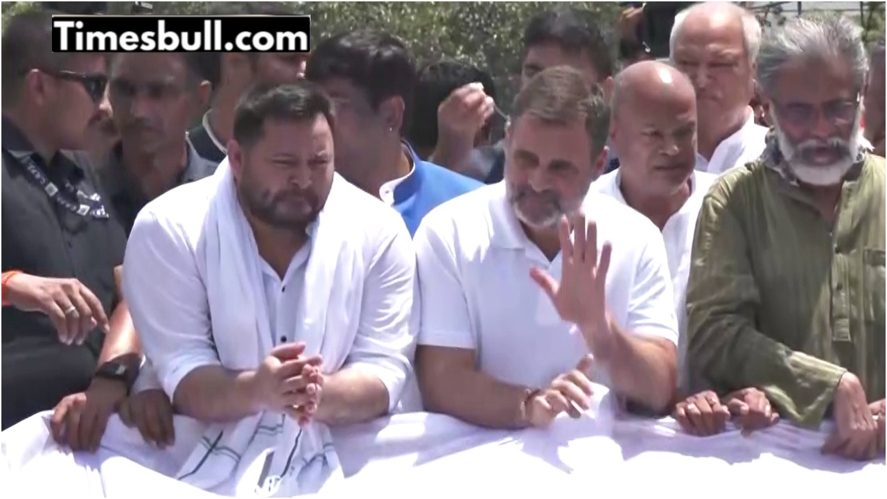 Rahul Gandhi and Tejashwi Yadav...