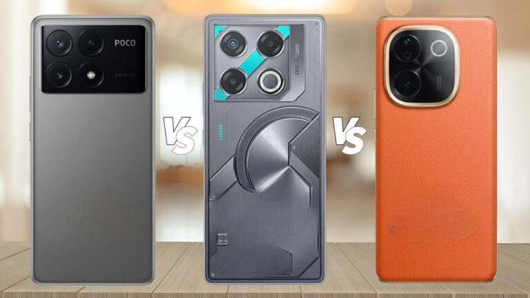 Infinix GT 20 Pro vs Poco X6 vs iQOO Z9
