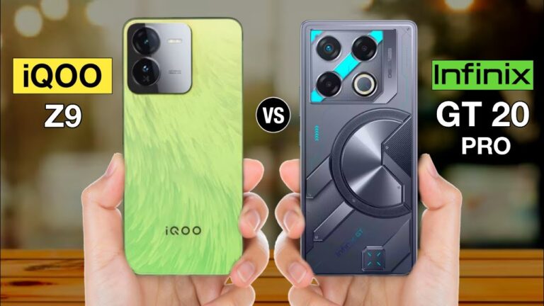 Infinix GT 20 Pro vs iQOO Z9 – Best Gaming Phone Under Rs 18,000 in 2025?