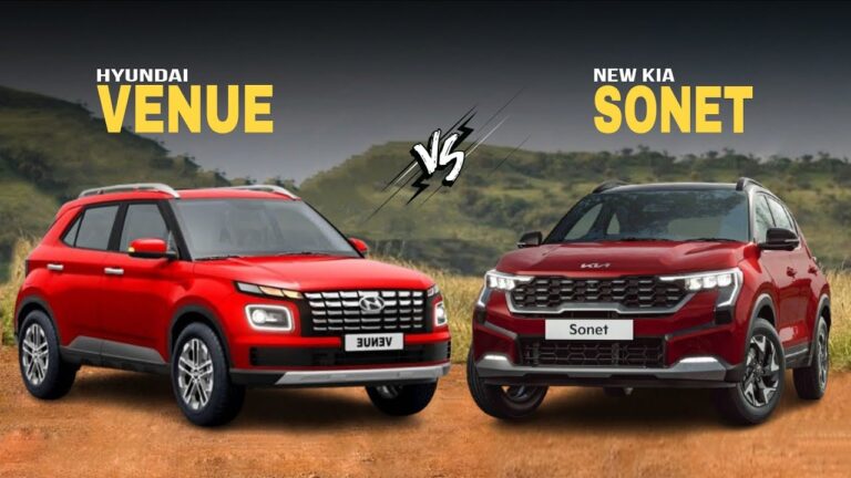 Kia Sonet 2025 vs Hyundai Venue – Which Compact SUV is Better for You in 2025?