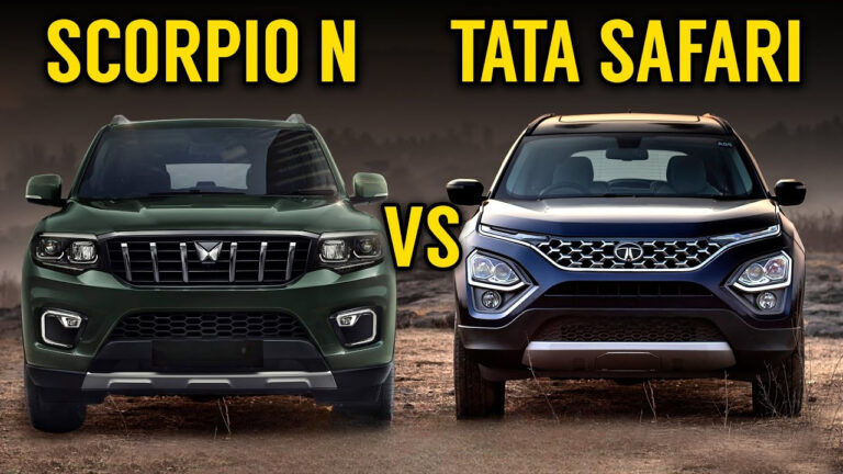 Mahindra Scorpio-N vs Tata Safari 2025 : Rugged Power Meets Premium Style