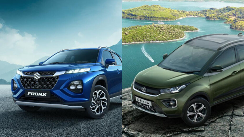 Maruti Fronx vs Tata Nexon