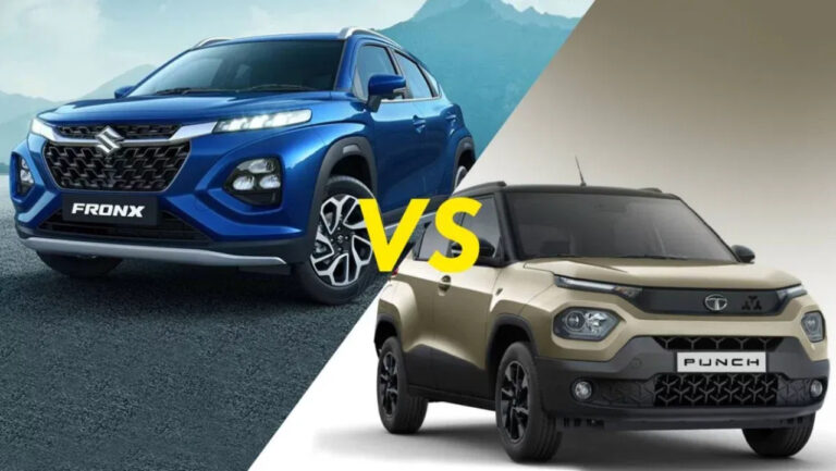 Maruti Fronx vs Tata Punch – Which is the Best Compact SUV Under Rs 9 Lakh in India ?
