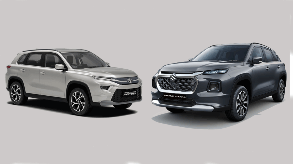 Maruti Grand Vitara vs Toyota Hyryder