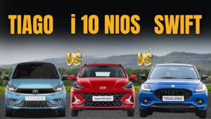 Maruti Swift CNG vs Tata Tiago CNG vs Hyundai Grand i10 CNG : Best Fuel-Saving Hatchback in 2025?