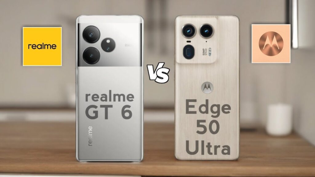 Motorola Edge 50 Ultra vs Realme GT 6 : Stylish Looks and Strong Performance Compared