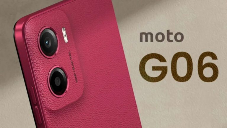 Motorola Moto G06 Pantone-certified colors
