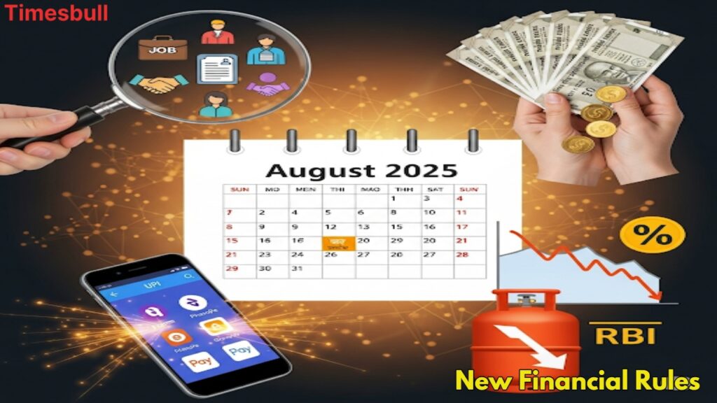 New Financial Rules: Major Government Updates Taking Effect from August 1, 2025