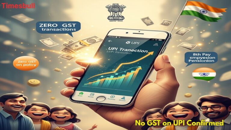 Big Update on UPI: No GST on Digital Payments Above ₹2000, Says Govt
