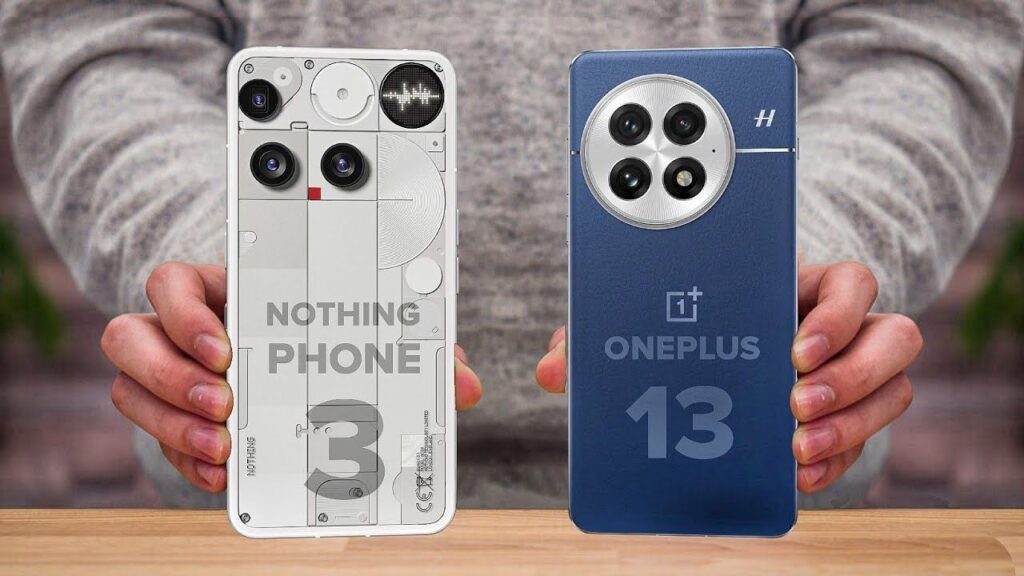 OnePlus 13 vs Nothing Phone 3