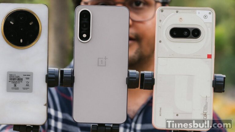 OnePlus Nord 5 vs Realme 14 Pro Plus vs Nothing Phone 3a Camera Test