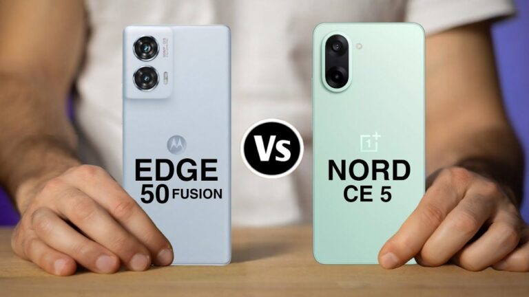 OnePlus Nord CE 5 5G vs Motorola Edge 50 Fusion