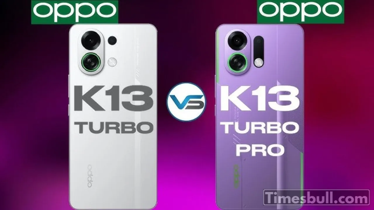 Oppo K13 Turbo 5g Vs Oppo K13 Turbo Pro 5g