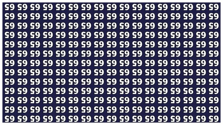 Optical Illusion –  Can You Find the Hidden ’95’ Among ’65s’ in 15 Seconds?