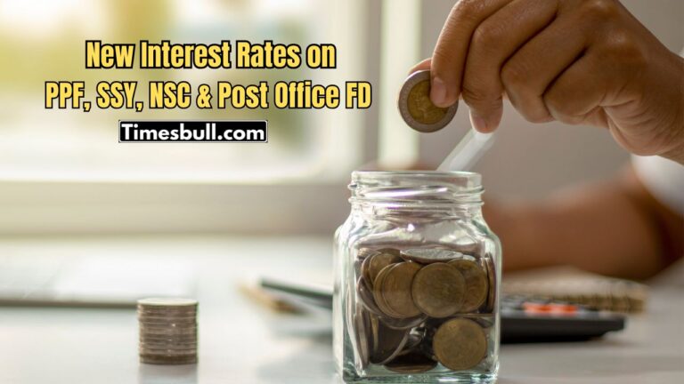 PPF, SSY, NSC & Post Office FD