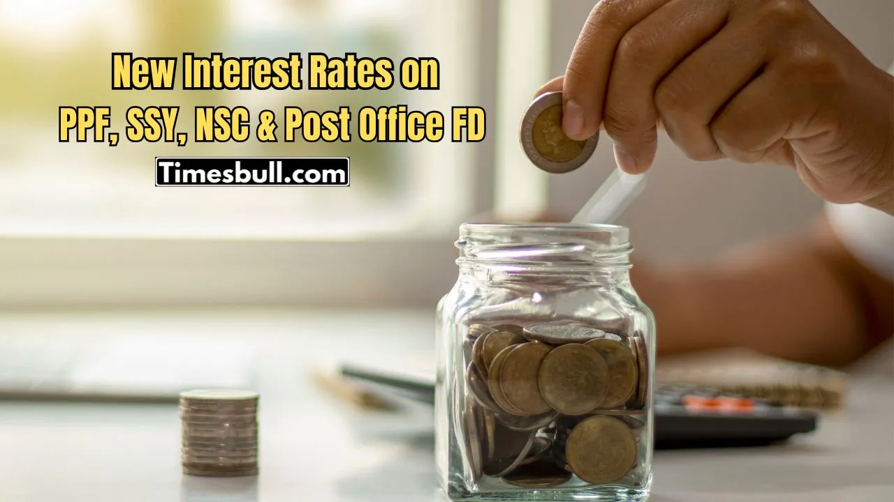 PPF, SSY, NSC & Post Office FD
