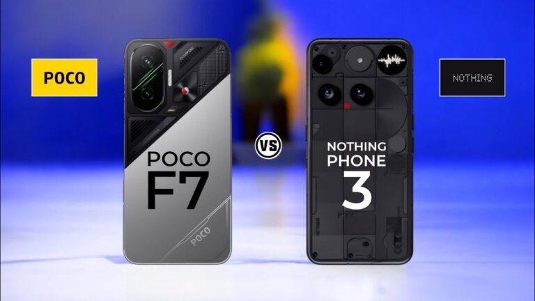 Shocking Comparison: Poco F7 5G Outsmarts Nothing Phone 3 in These Key Areas