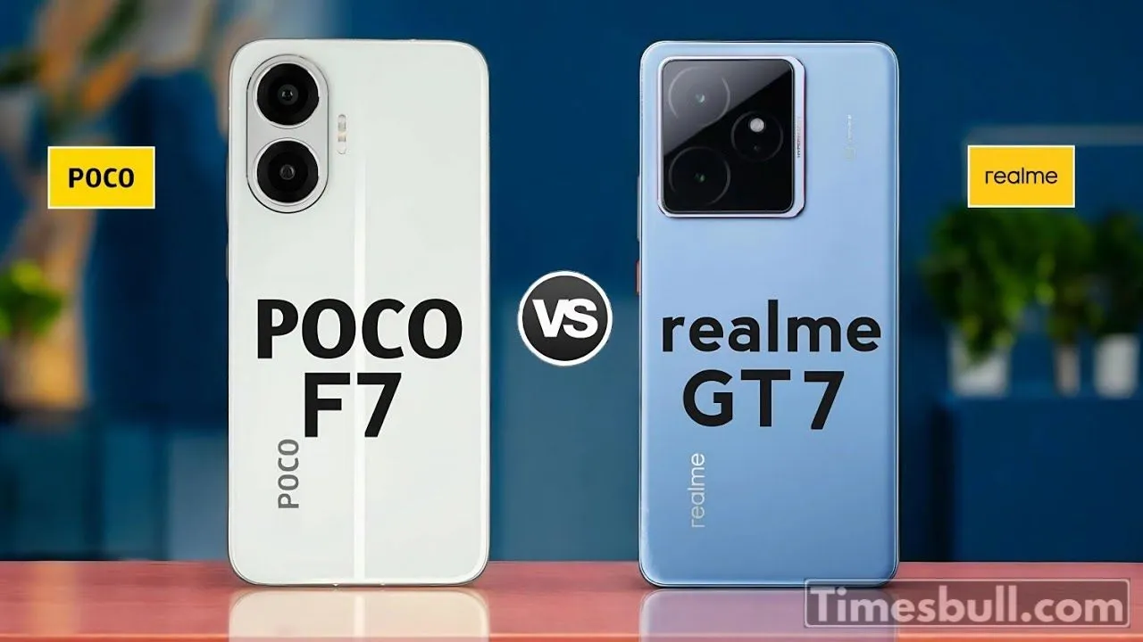 Poco F7 Vs Realme Gt 7
