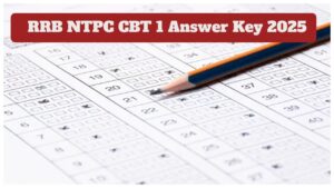 RRB NTPC CBT 1 Answer Key 2025 OUT – How to Download PDF at rrb.digialm.com