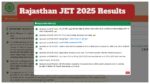 Rajasthan JET 2025 Results