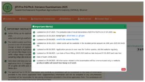 Rajasthan JET Result 2025 – Check Your Scores on jetskrau2025.com, Direct Link Here